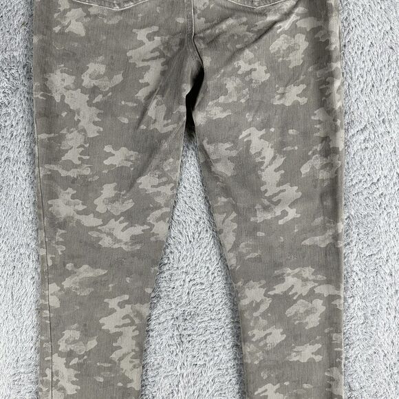 Spanx Women's Shaping Jeggings L Grey Camo High Rise Slimming Stretch Comfort - Picture 11 of 15